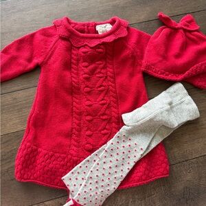 Max Studio Baby Red Knit Garment